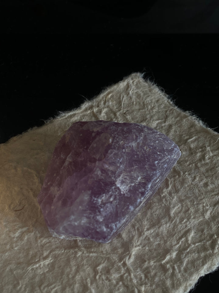 Purple Fluorite Raw Stone