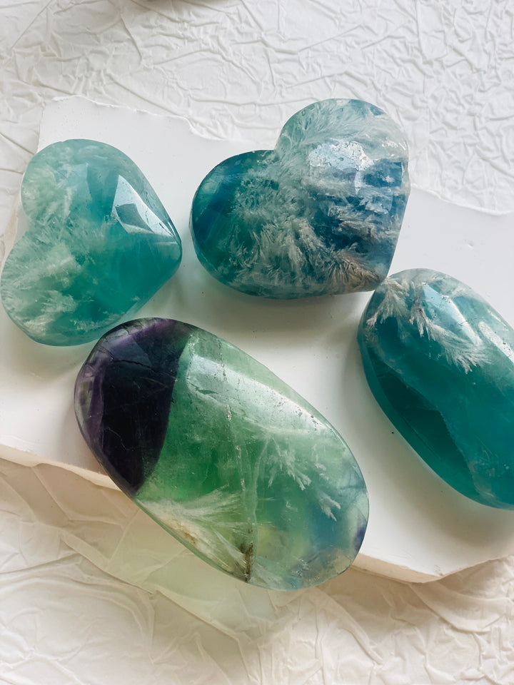 Green Feather Fluorite