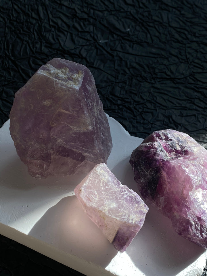 Purple Fluorite Raw Stone