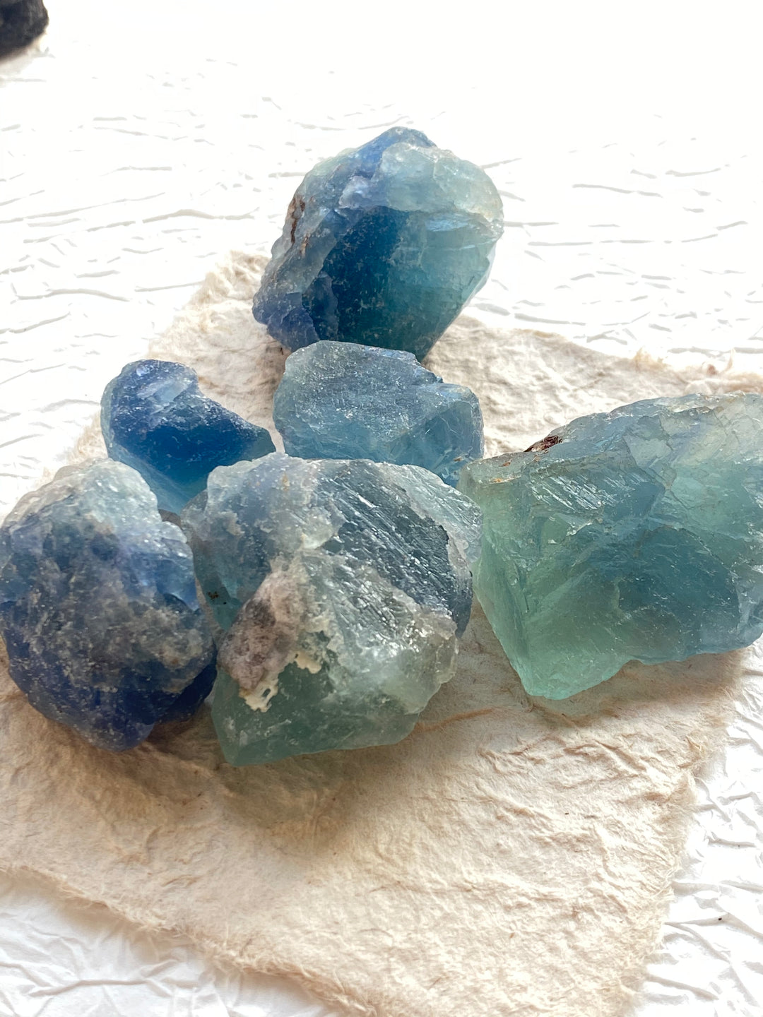 Raw Blue Fluorite