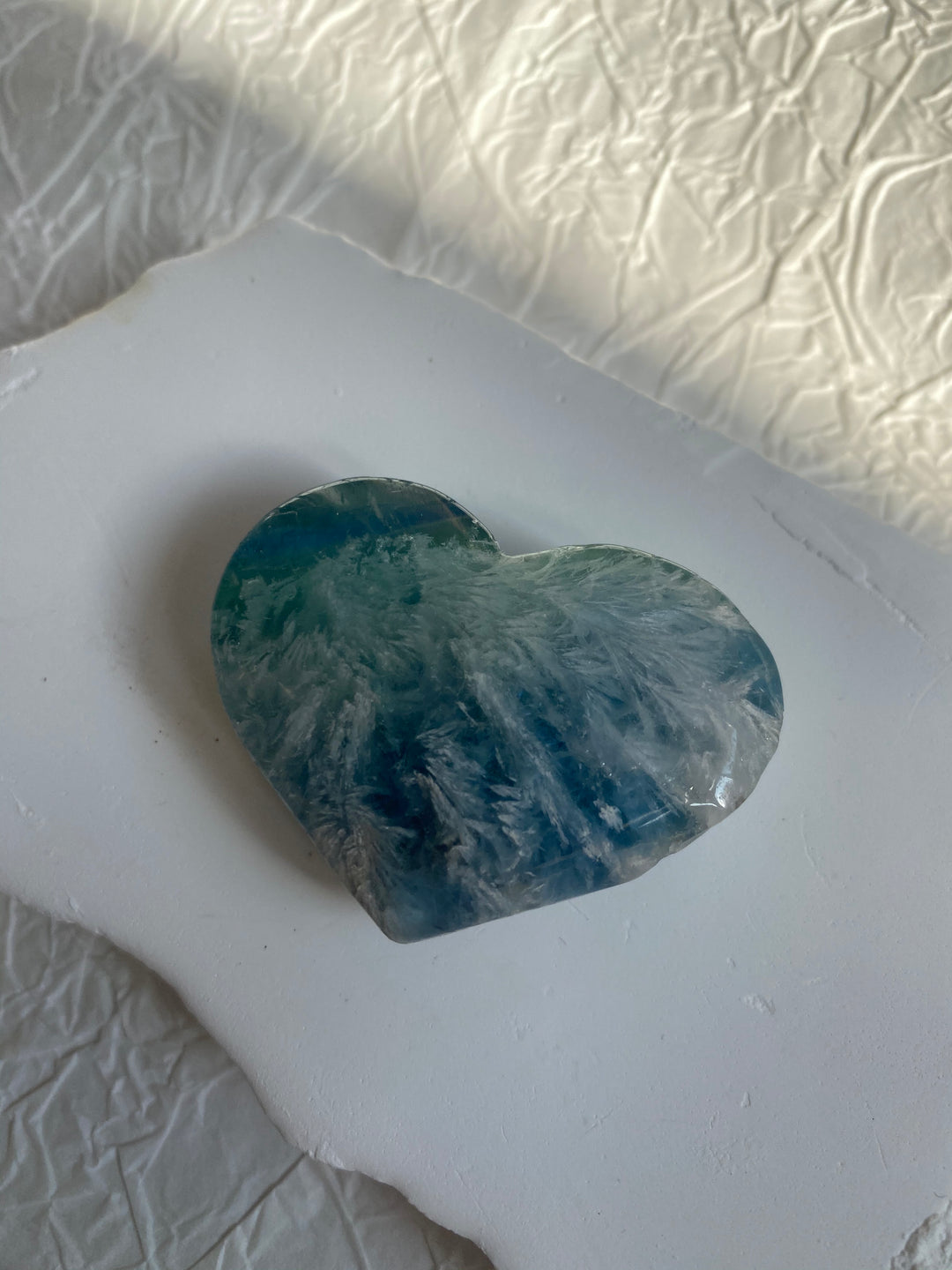 Green Feather Fluorite