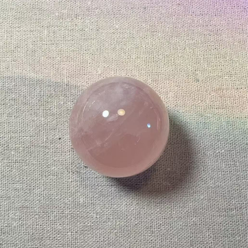 UK Live Sale Rose Quartz Sphere 1