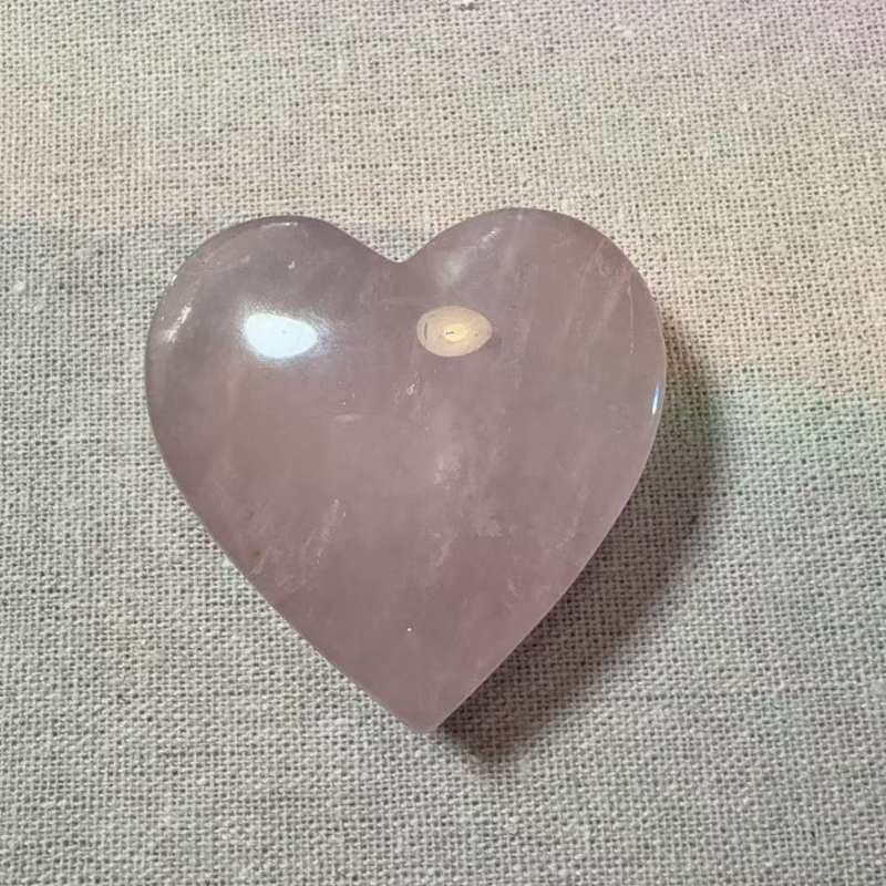 UK Live Sale Rose Quartz Heart